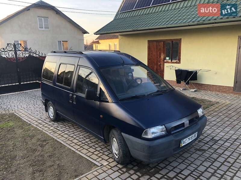 Минивэн Fiat Scudo 1999 в Ивано-Франковске