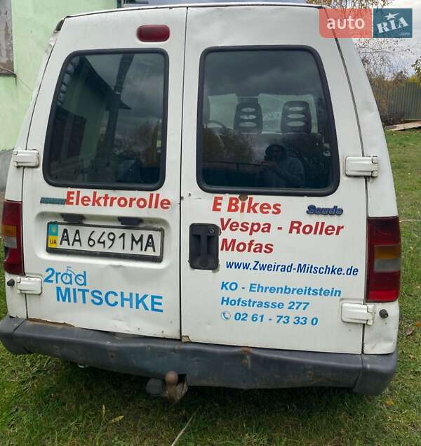 Грузовой фургон Fiat Scudo 1999 в Киеве фото 3 Грузовой фургон Fiat Scudo 1999 в Киеве