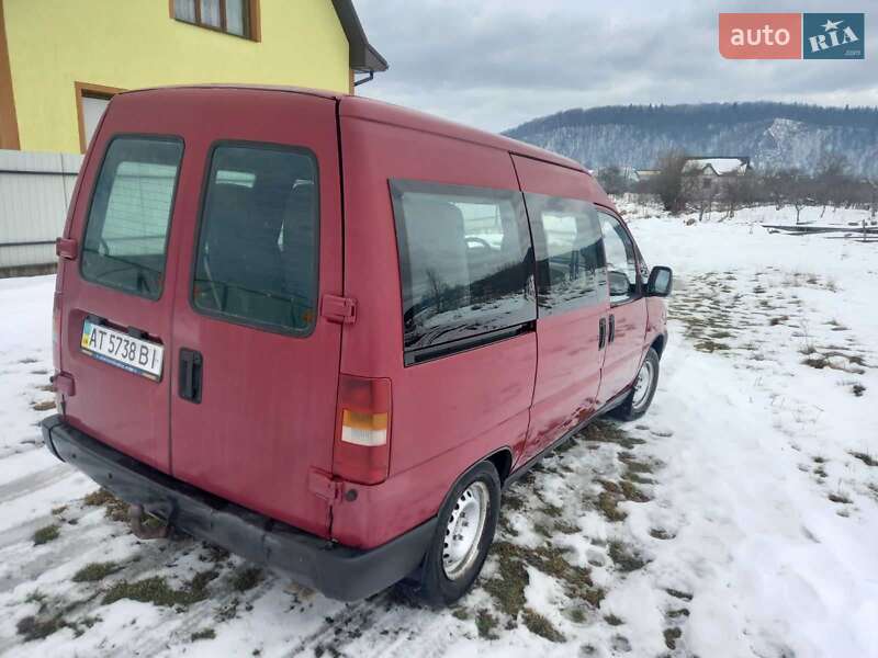 Минивэн Fiat Scudo 1997 в Калуше фото Минивэн Fiat Scudo 1997 в Калуше