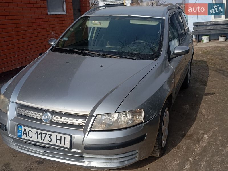 2007 Fiat Stilo, VIN ZFA19200000663705:plate — фото 1 (autoria)