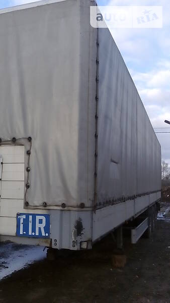 Тентованный борт (штора) - полуприцеп Fliegl DSK 2001 в Черновцах