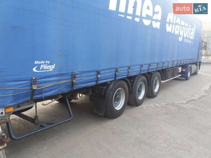 Тентованный борт (штора) - полуприцеп Fliegl SDS 350 2005 в Львове