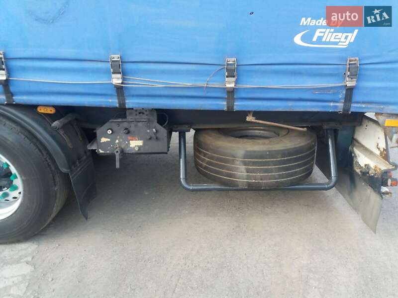 Тентованный борт (штора) - полуприцеп Fliegl SDS 350 2005 в Львове