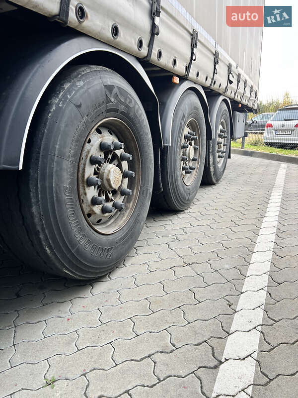 Тентований борт (штора) - напівпричіп Fliegl SDS 2014 в Львові