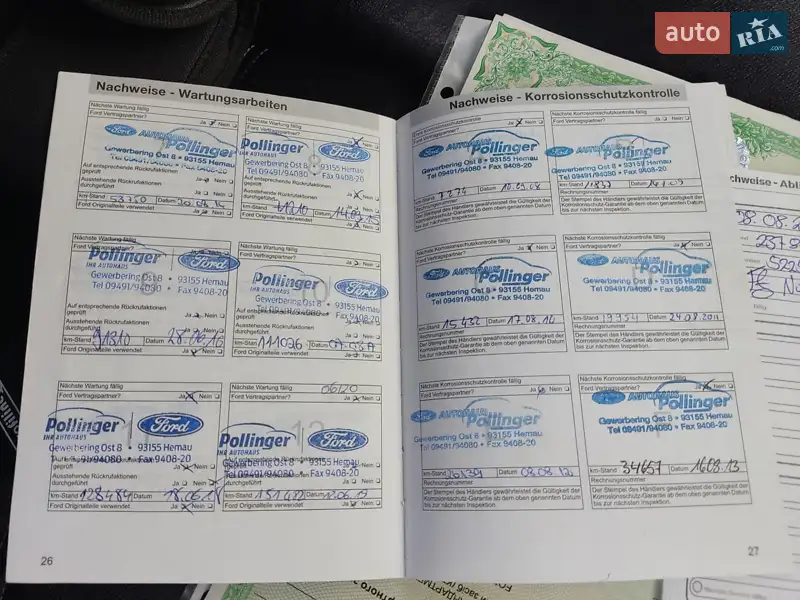 Мінівен Ford C-Max 2007 в Луцьку документ