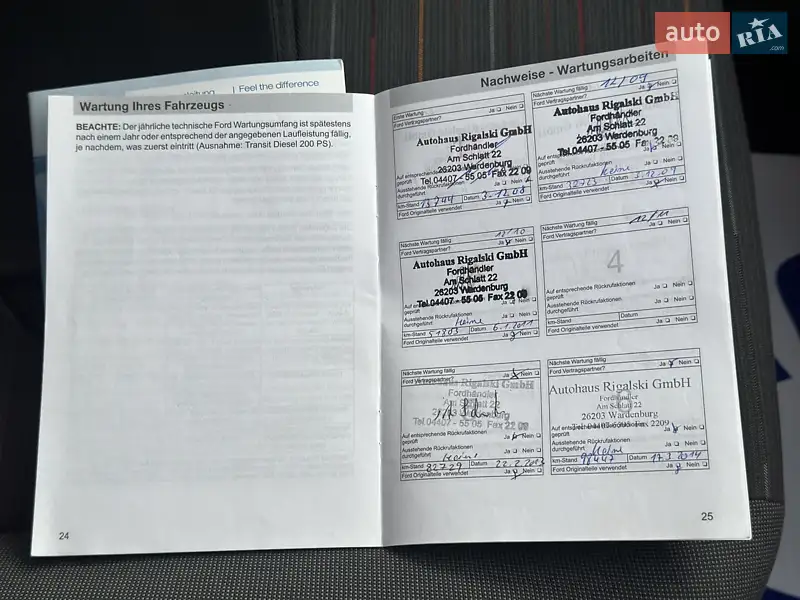 Минивэн Ford C-Max 2008 в Владимирце документ 2 фото Минивэн Ford C-Max 2008 в Владимирце документ