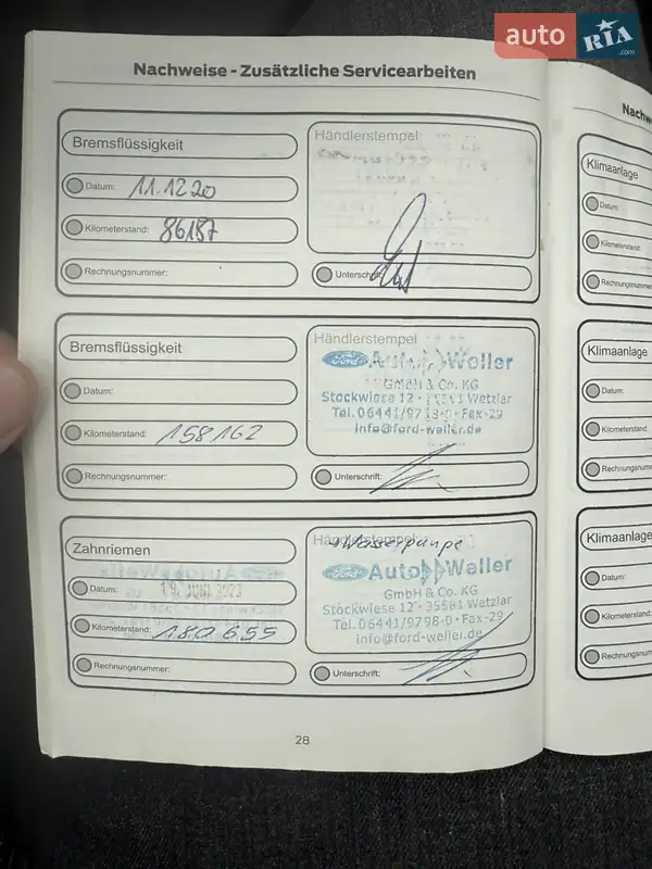 Минивэн Ford C-Max 2018 в Нововолынске документ