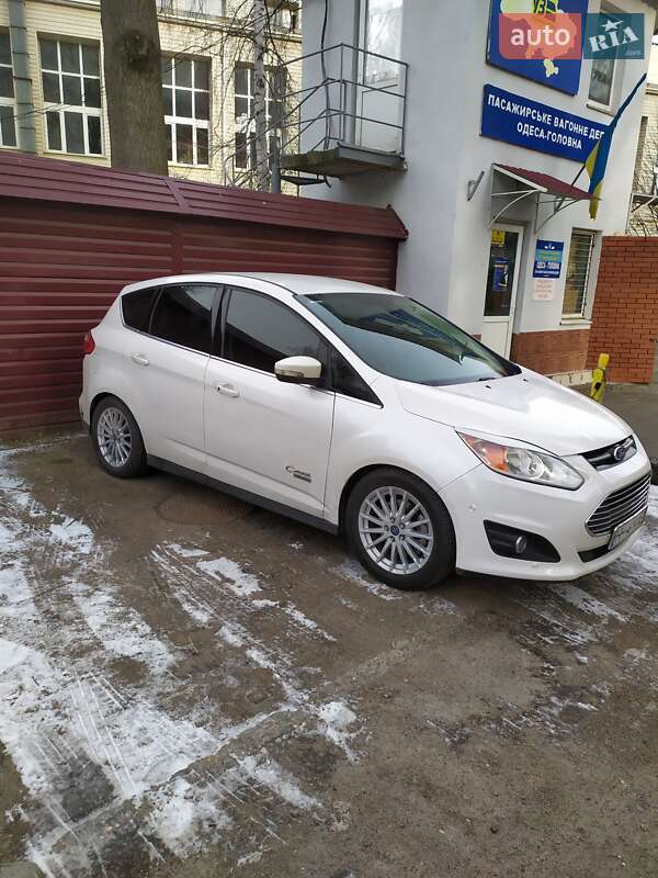 2014 Ford Cmax, VIN 1FADP5CU6FL103249:plate — фото 1 (autoria)