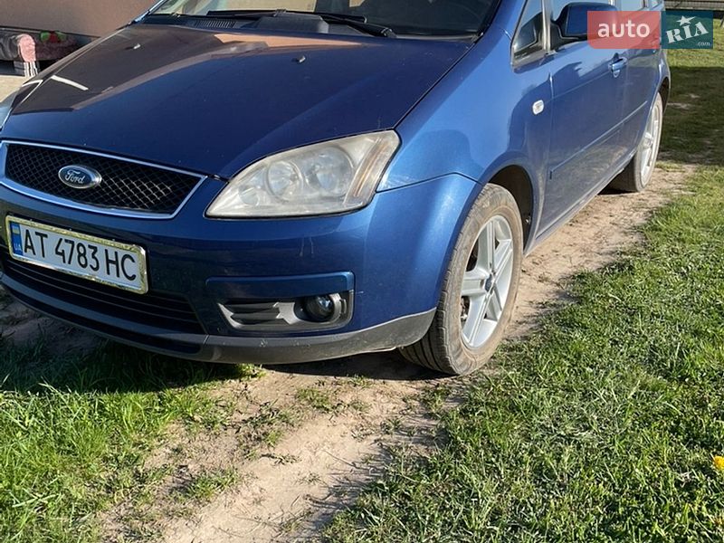 2006 Ford C-MAX, VIN WF0MXXGCDM6606227:plate — фото 1 (autoria)