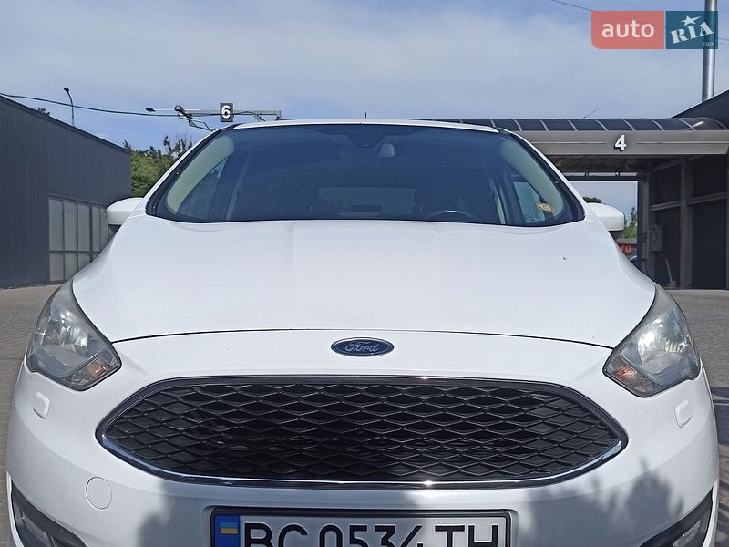 2016 Ford C-MAX, VIN WF0VXXGCEVGA14678:plate — фото 1 (autoria)