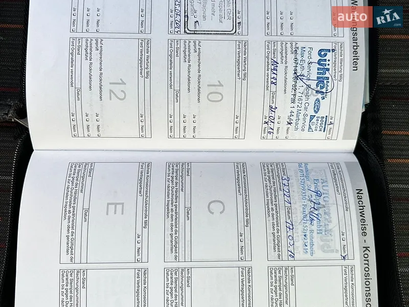 Мінівен Ford C-Max 2008 в Івано-Франківську документ