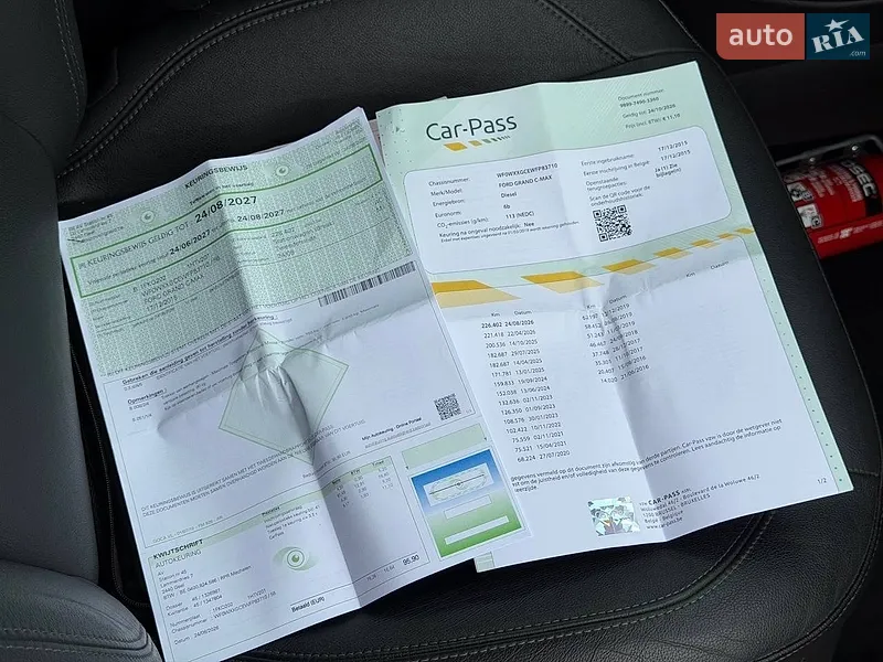 Минивэн Ford C-Max 2015 в Стрые документ