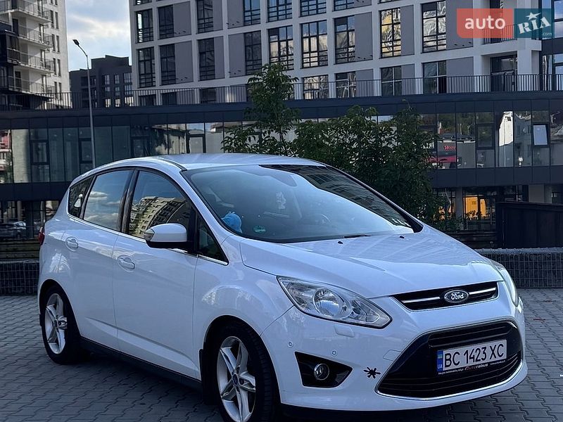 2014 Ford C-MAX, VIN WF0JXXWPBJEJ65241:plate — фото 1 (autoria)