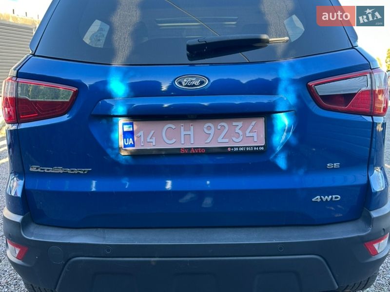Внедорожник / Кроссовер Ford EcoSport 2019 в Львове фото 5 Внедорожник / Кроссовер Ford EcoSport 2019 в Львове