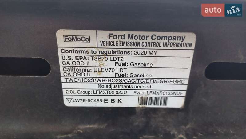 Внедорожник / Кроссовер Ford Edge 2020 в Запорожье