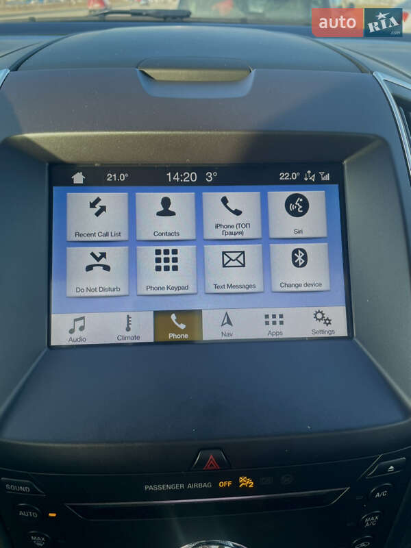 Позашляховик / Кросовер Ford Edge 2018 в Києві