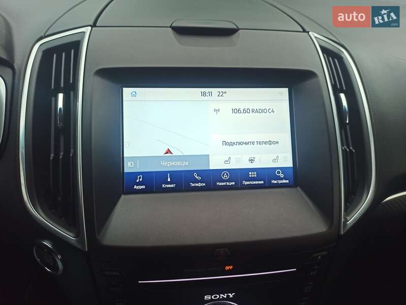 Внедорожник / Кроссовер Ford Edge 2017 в Черновцах