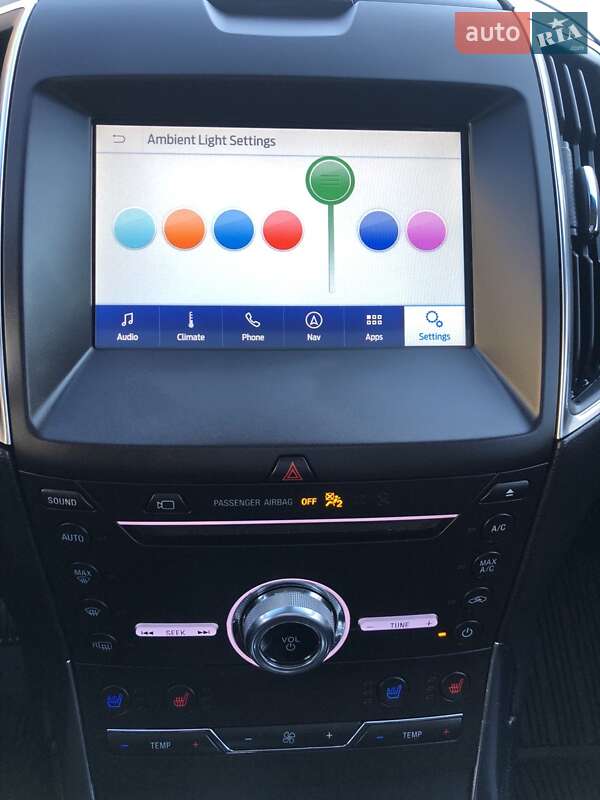 Позашляховик / Кросовер Ford Edge 2019 в Кременчуці фото 14 Позашляховик / Кросовер Ford Edge 2019 в Кременчуці