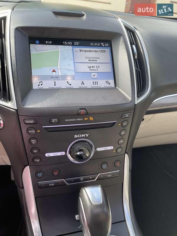 Позашляховик / Кросовер Ford Edge 2016 в Полтаві