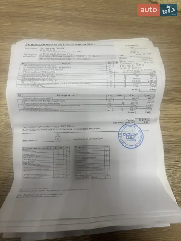 Позашляховик / Кросовер Ford Edge 2016 в Києві документ