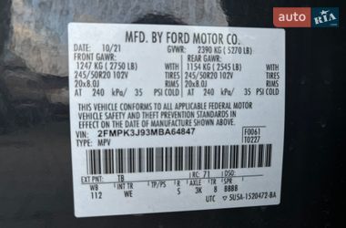 Внедорожник / Кроссовер Ford Edge 2021 в Львове