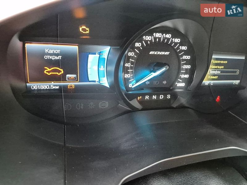 Позашляховик / Кросовер Ford Edge 2019 в Нетішині фото 18 Позашляховик / Кросовер Ford Edge 2019 в Нетішині