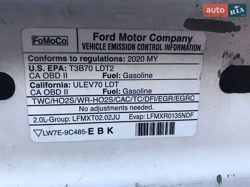Внедорожник / Кроссовер Ford Edge 2020 в Шептицькому