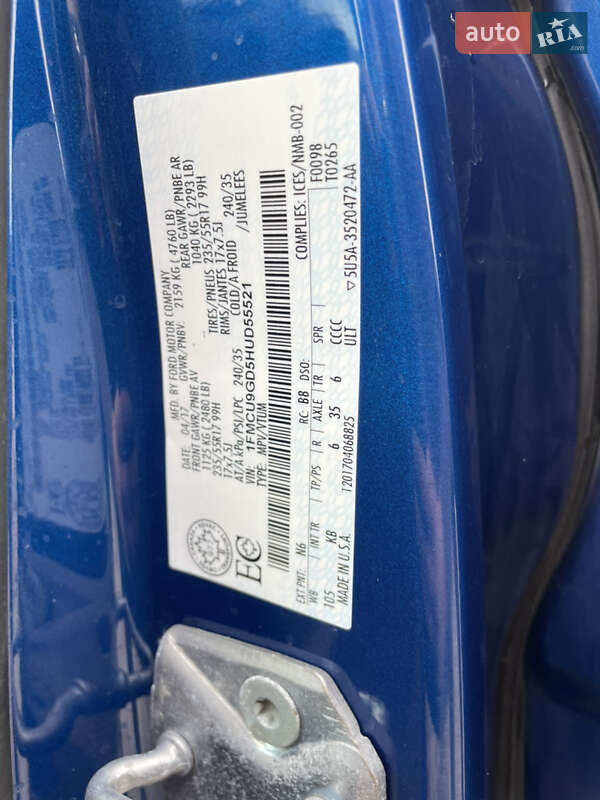 Внедорожник / Кроссовер Ford Escape 2017 в Ровно фото 24 Внедорожник / Кроссовер Ford Escape 2017 в Ровно