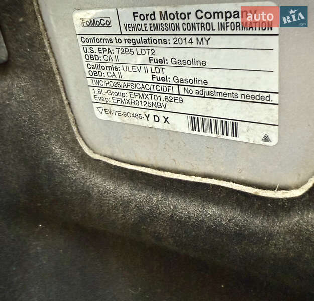 Внедорожник / Кроссовер Ford Escape 2014 в Одессе