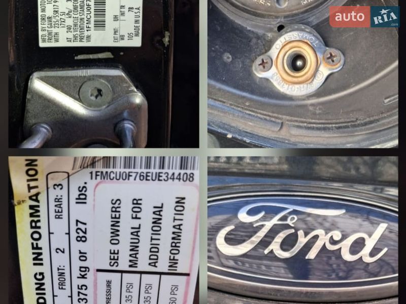 Позашляховик / Кросовер Ford Escape 2014 в Дніпрі