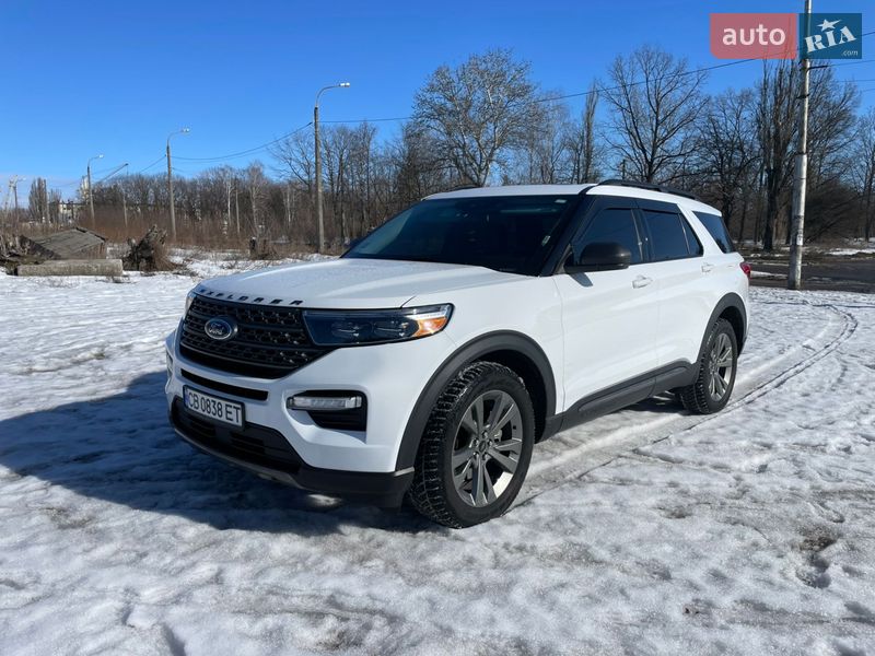 2021 Ford Explorer, VIN 1FMSK8DH3MGC03605:plate — фото 1 (autoria)