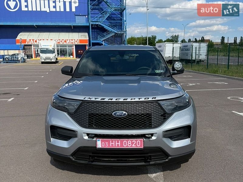 2019 Ford Explorer, VIN 1FM5K8AC8LGA03727:plate — фото 1 (autoria)