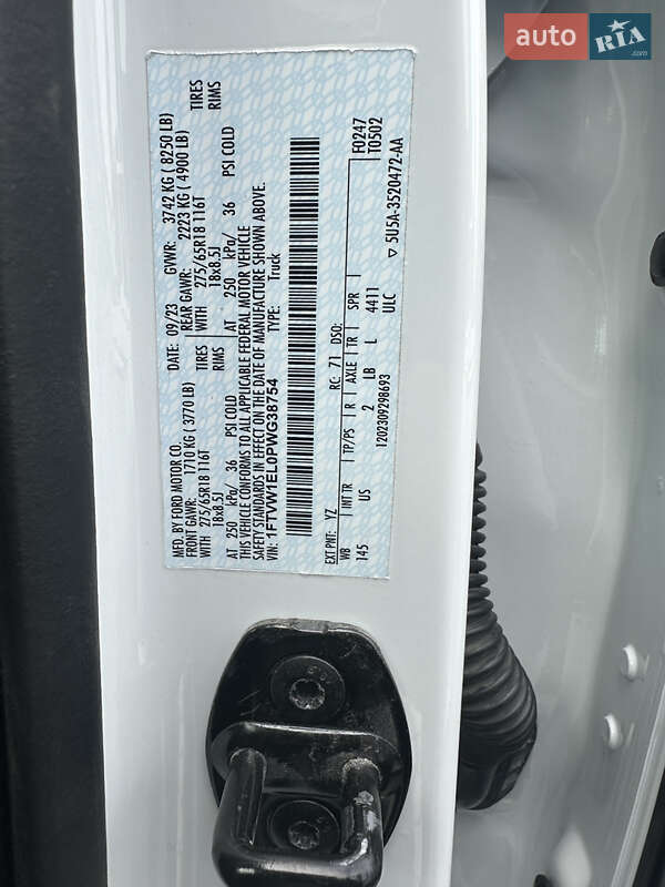 Пикап Ford F-150 2023 в Киеве