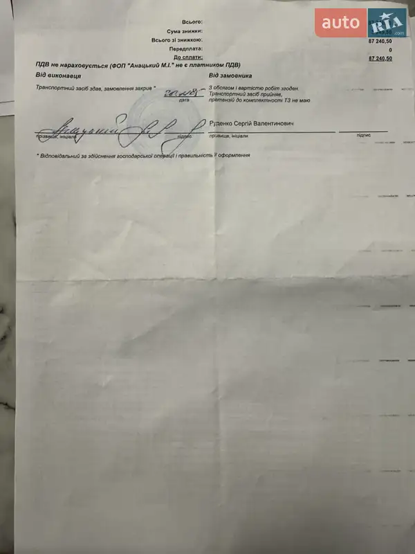 Пікап Ford F-150 2018 в Софіївській Борщагівці документ