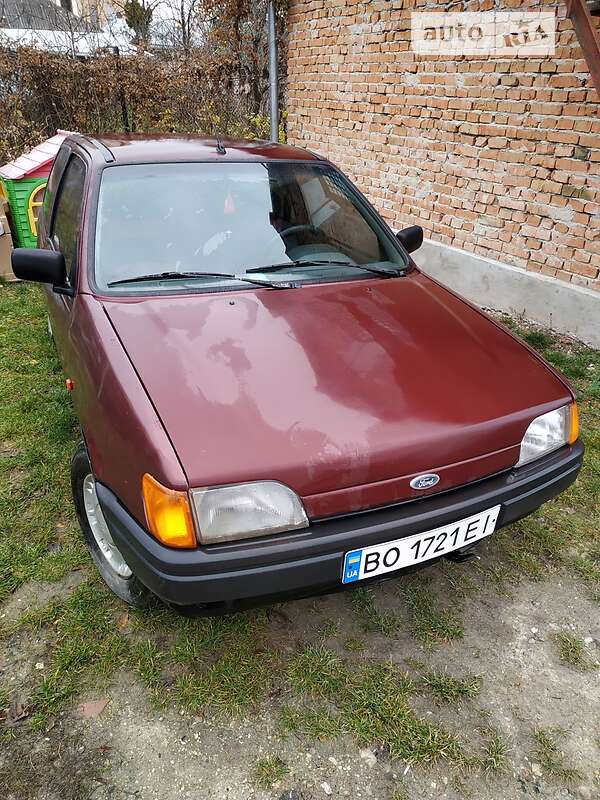 Хетчбек Ford Fiesta 1989 в Підволочиську