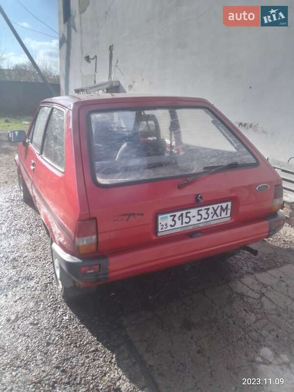 Хэтчбек Ford Fiesta 1987 в Кривом Озере