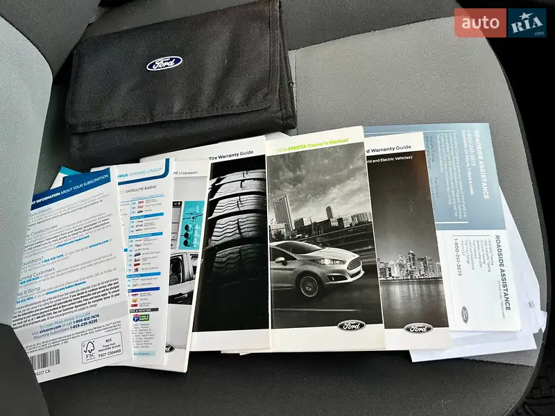Седан Ford Fiesta 2016 в Гнівані документ