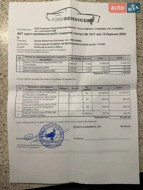 Хетчбек Ford Fiesta 2016 в Києві документ 6 фото Хетчбек Ford Fiesta 2016 в Києві документ