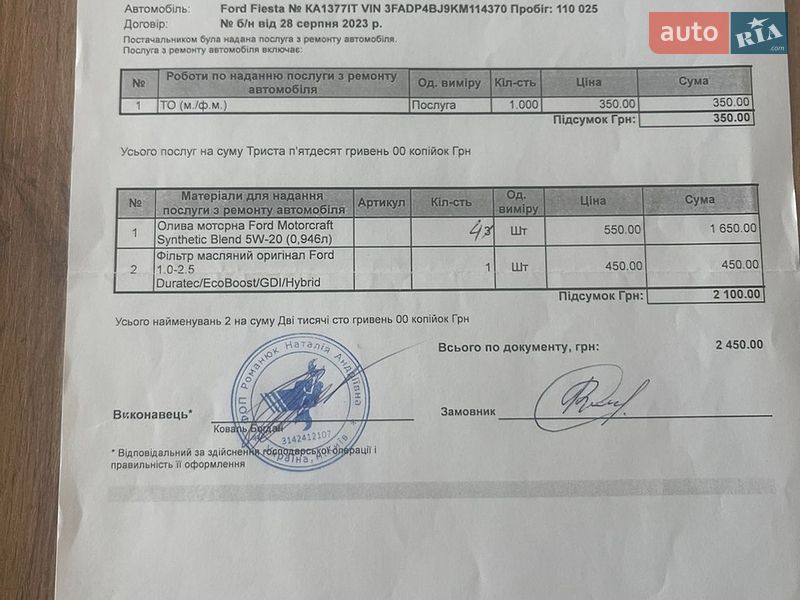 Седан Ford Fiesta 2018 в Києві