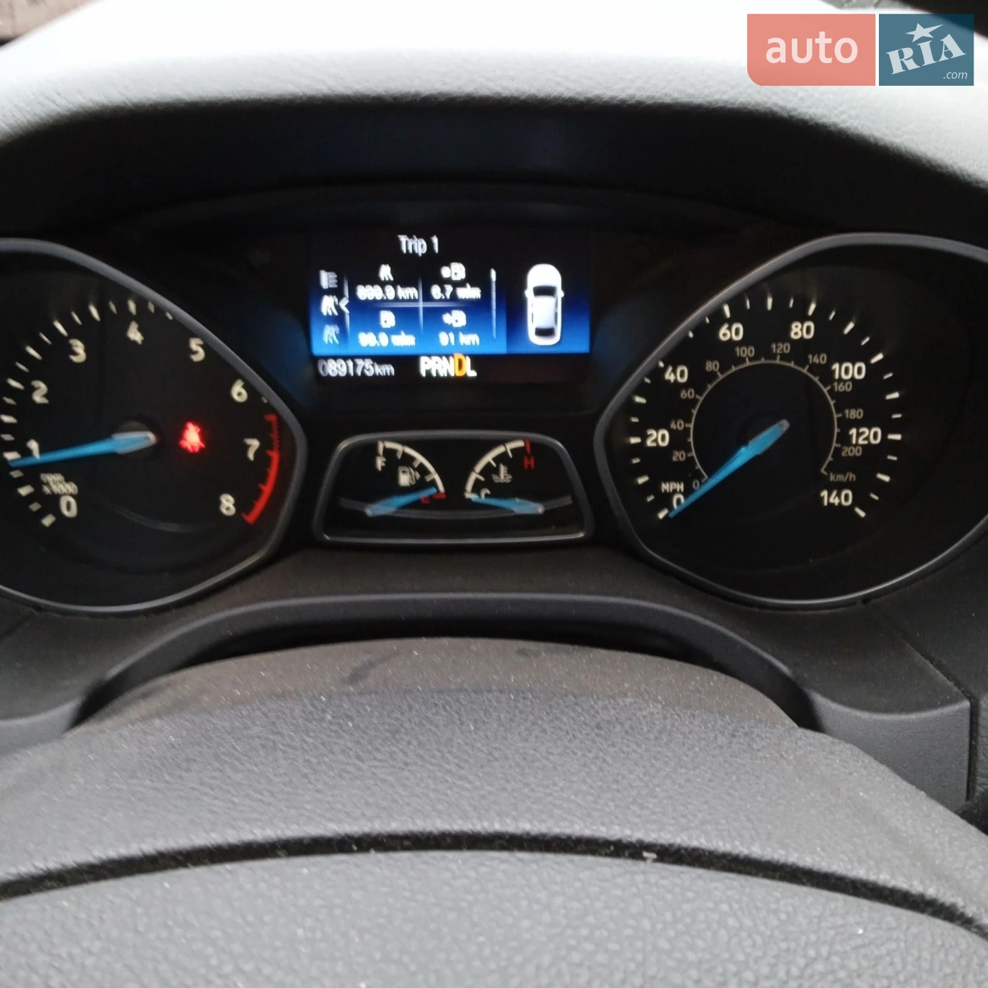Ford Focus 2016 VIN 1FADP3E29GL273963 фото оголошення 7 з 8