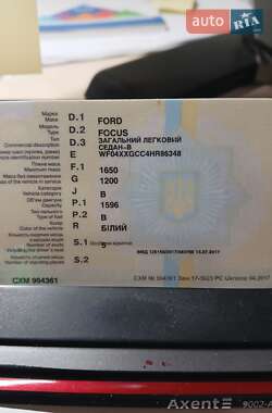 Седан Ford Focus 2017 в 