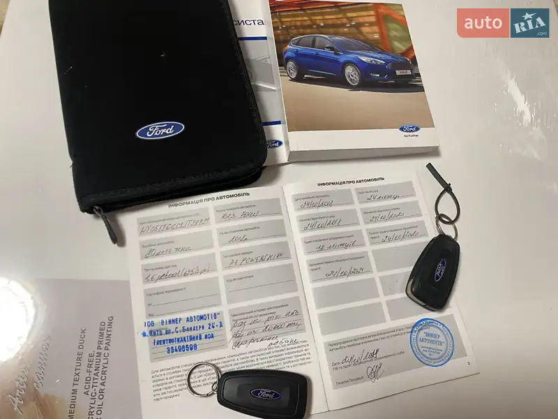 Хэтчбек Ford Focus 2018 в Борисполе документ