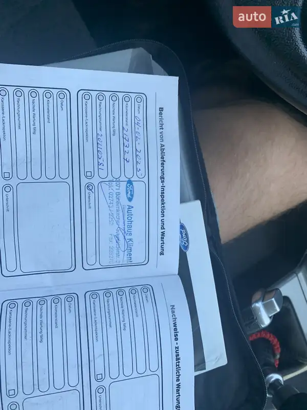 Хэтчбек Ford Focus 2013 в Стрые документ