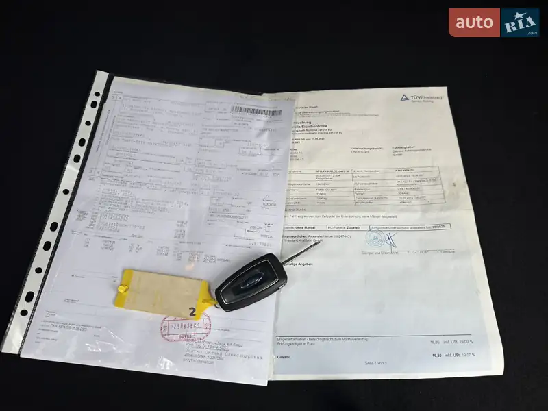 Универсал Ford Focus 2014 в Тернополе документ