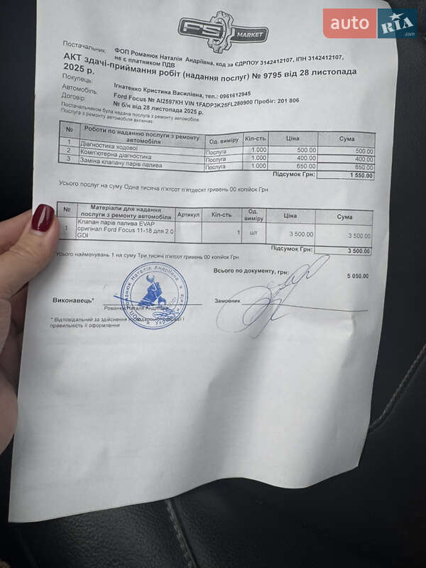 Хэтчбек Ford Focus 2015 в Ирпене