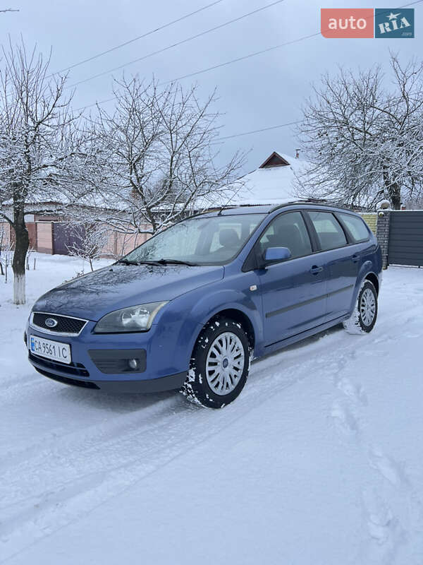 2005 Ford Focus, VIN WF0WXXGCDW5M01549:plate — zdjęcie 1 (autoria)