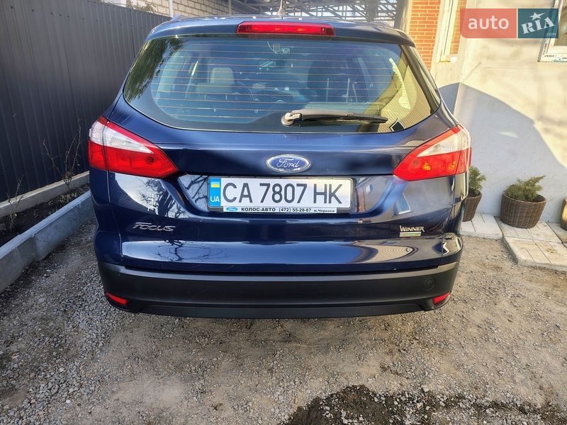 2013 Ford Focus, VIN WF0LXXGCBLDG41058:plate — фото 1 (autoria)