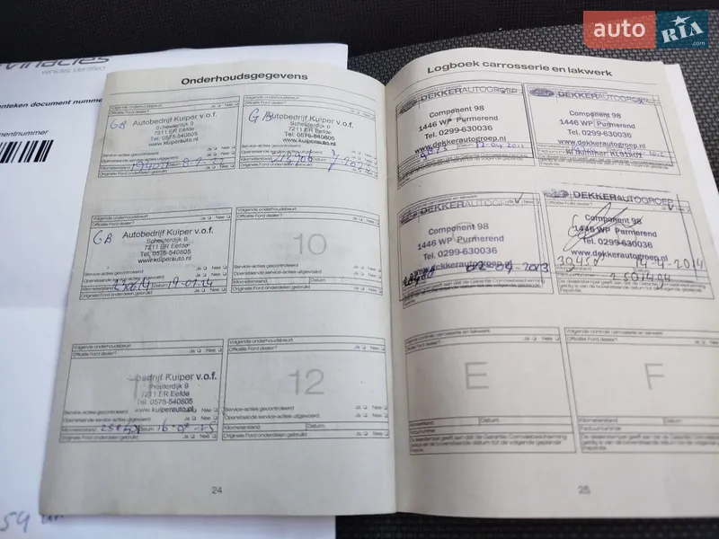 Универсал Ford Focus 2010 в Ивано-Франковске документ