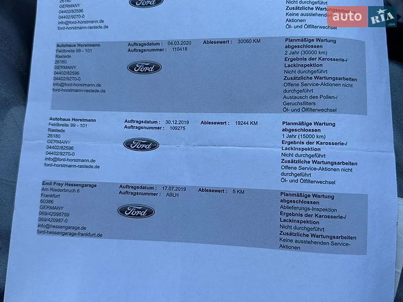 Универсал Ford Focus 2019 в Львове документ
