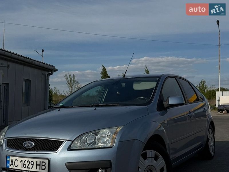 2005 Ford Focus, VIN WF05XXGCD55B70126:plate — фото 1 (autoria)
